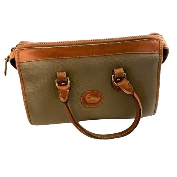 Vintage Handbags - Classic Leather Satchel Large Purse